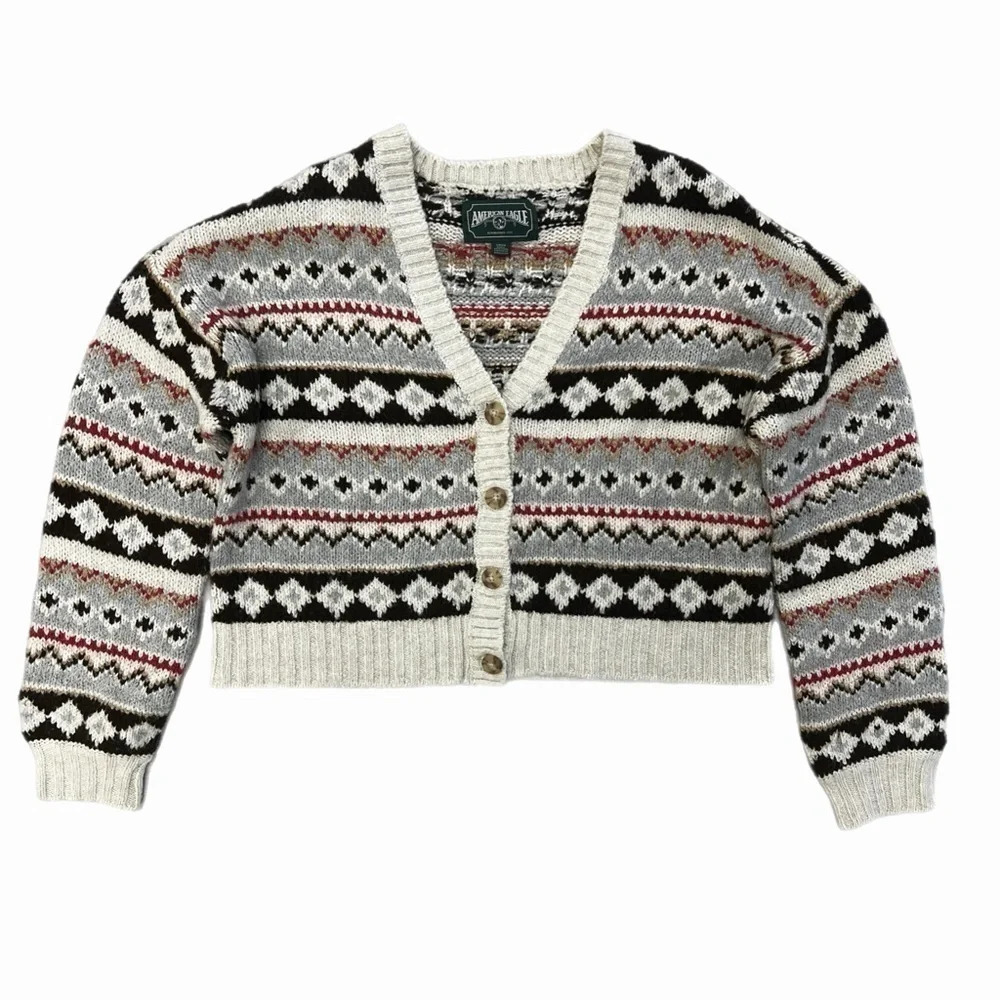AMERICAN  EAGLE KNIT SWEATER | SMALL #FML05